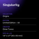 Singularity by Omer Tunca - design spec sheet 