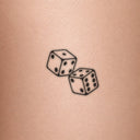 Snake Eyes by Mommy I'm Sorry - tattoo render on skin 