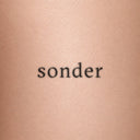 sonder by Blackdot - tattoo render on skin 