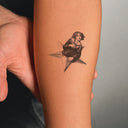 Star Nymph by John Craig - tattoo render on arm 