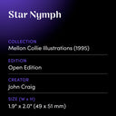 Star Nymph by John Craig - design spec sheet 
