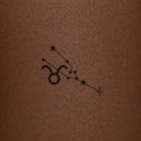 Taurus by Mommy I'm Sorry - tattoo render on skin 
