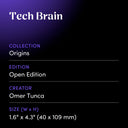 Tech Brain by Omer Tunca - design spec sheet 