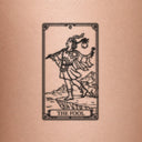 The Fool by Mommy I'm Sorry - tattoo render on skin 
