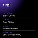 Virgo by Mommy I'm Sorry - design spec sheet 