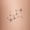 Virgo by Mommy I'm Sorry - tattoo render on skin 
