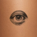 Watching You by Mommy I'm Sorry - tattoo render on skin 
