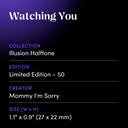 Watching You by Mommy I'm Sorry - design spec sheet 