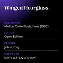 Winged Hourglass by John Craig - design spec sheet 